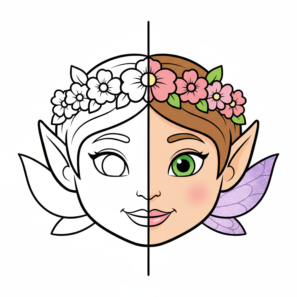 18 Fee Ausmalbilder - Kostenlose Malvorlagen Ausmalbilder