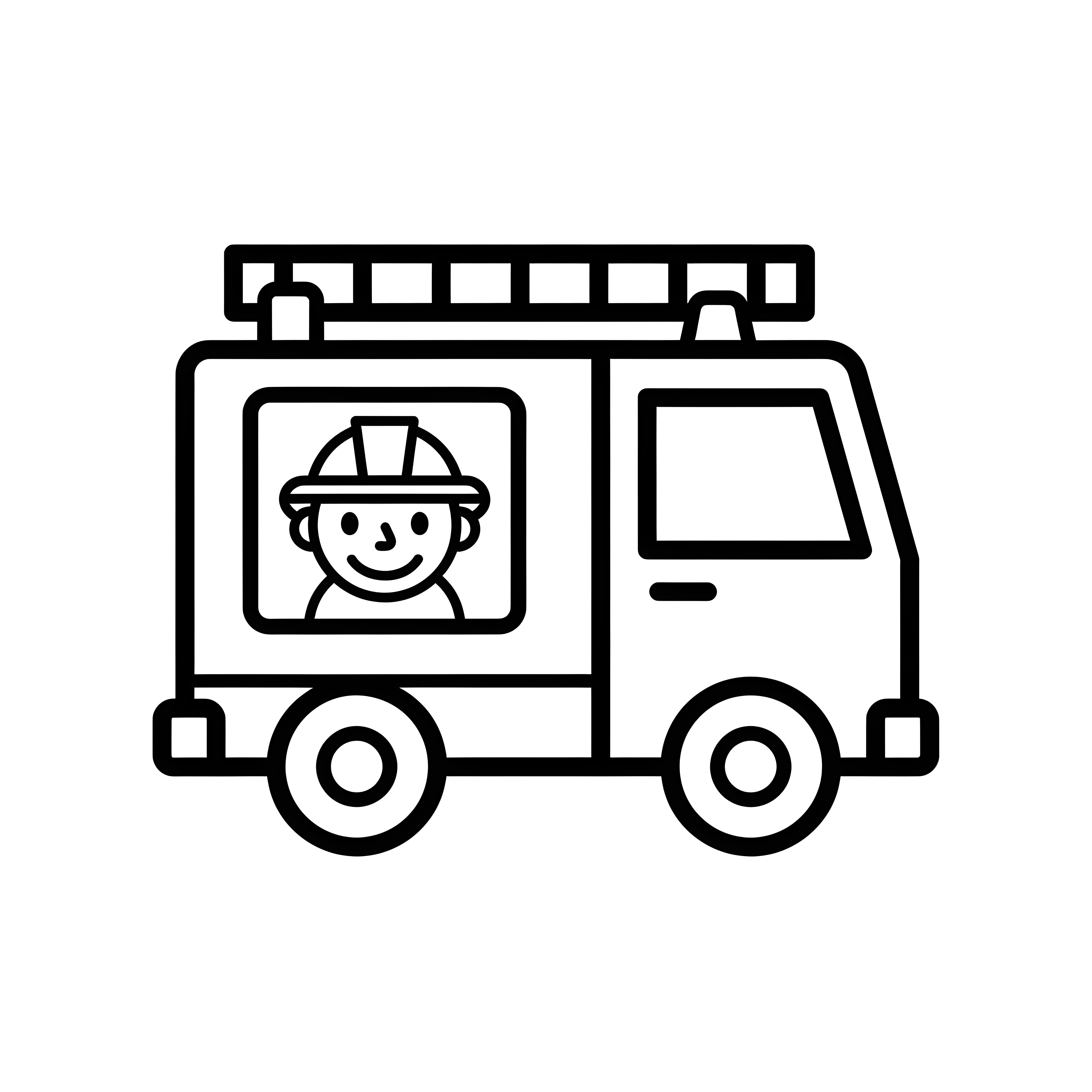 Feuerwehrauto mit Feuerwehrmann