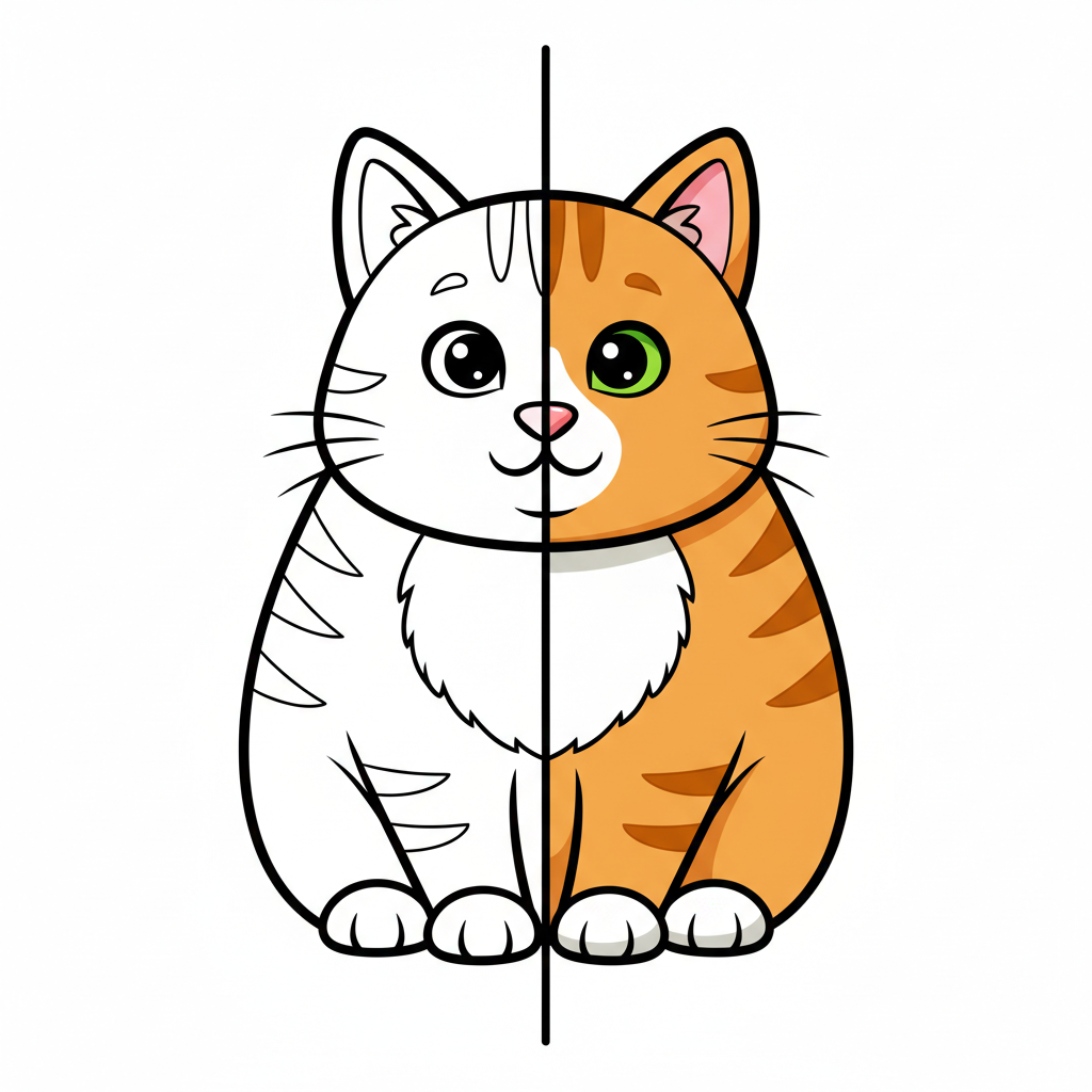Katzen Ausmalbilder Ausmalbilder