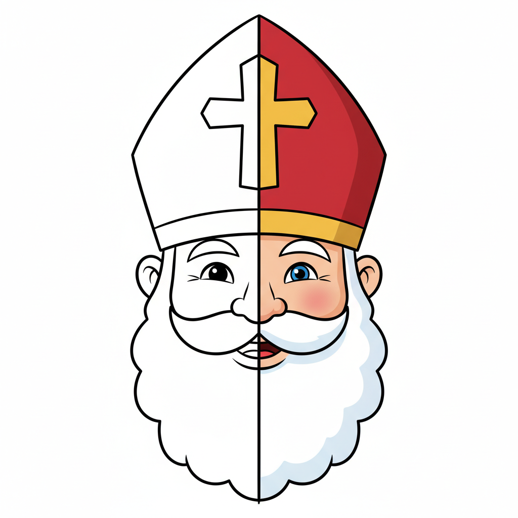 20 Nikolaus Ausmalbilder - Kostenlose Malvorlagen Ausmalbilder