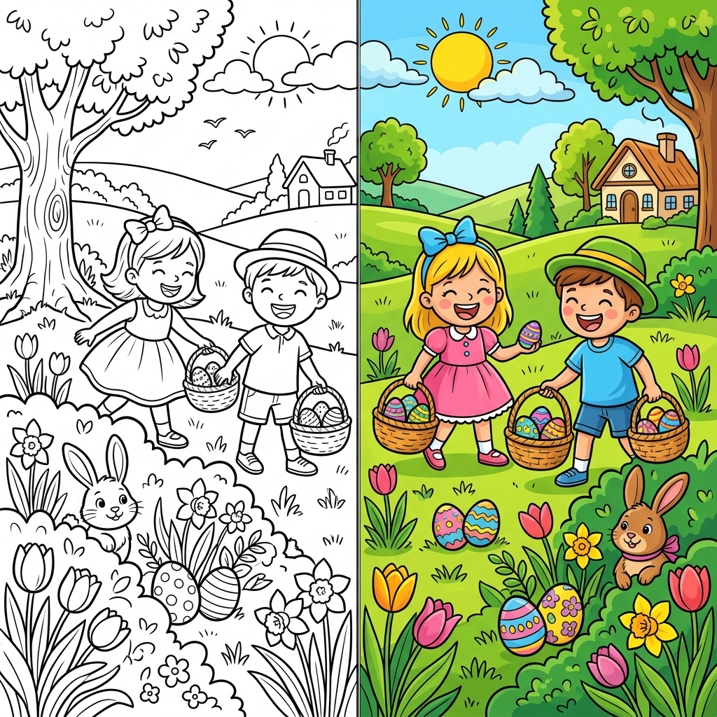 25 Ostern Ausmalbilder - Kostenlose Malvorlagen Ausmalbilder