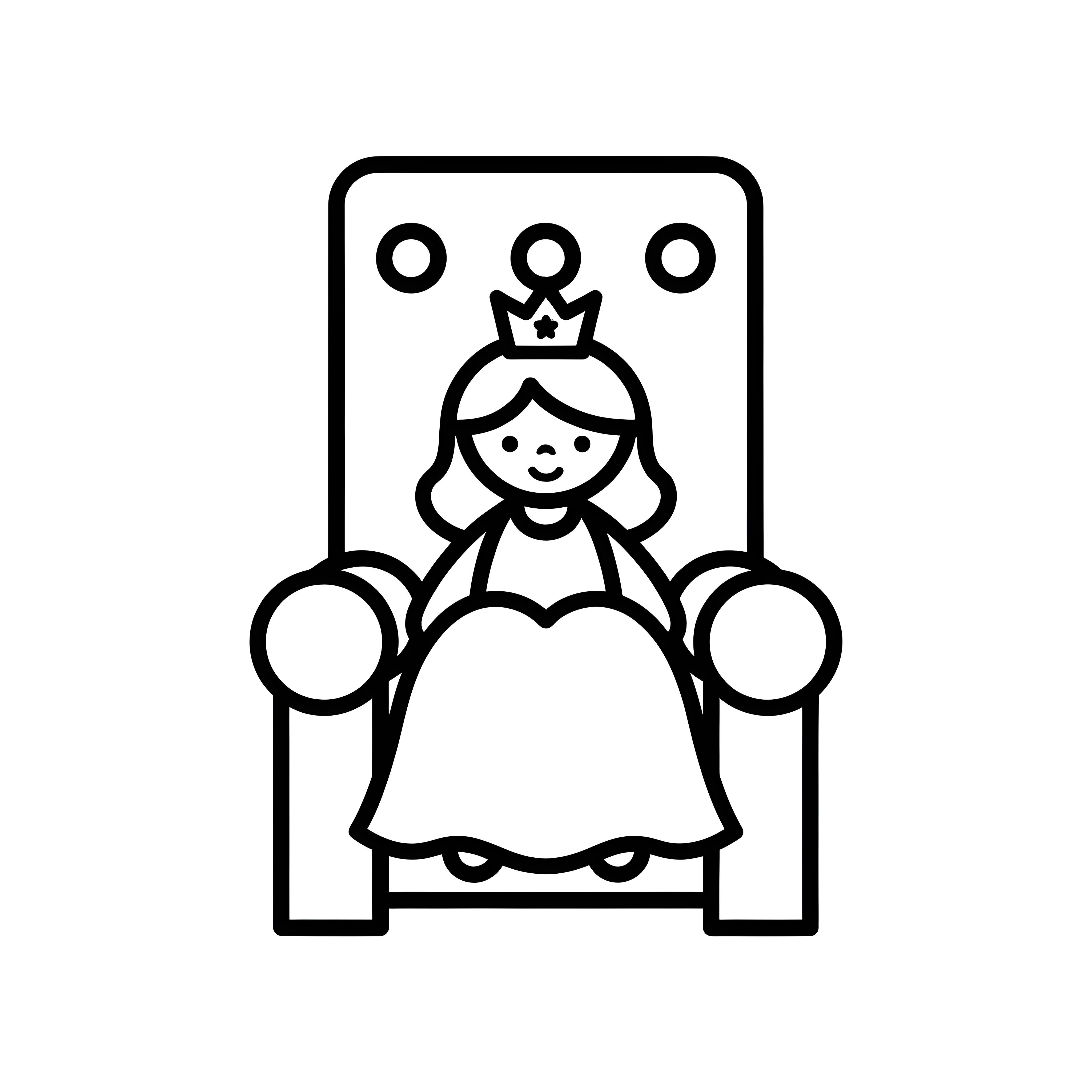 Prinzessin auf Thron